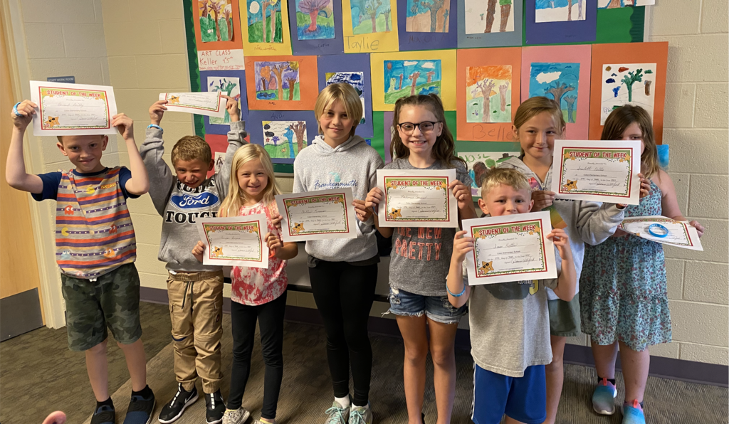students of the week