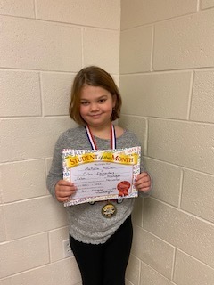 Student of the week and month